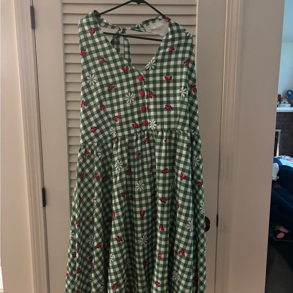 Unique Vintage Halter style dress. New without tags, 4x - Picture 4 of 4